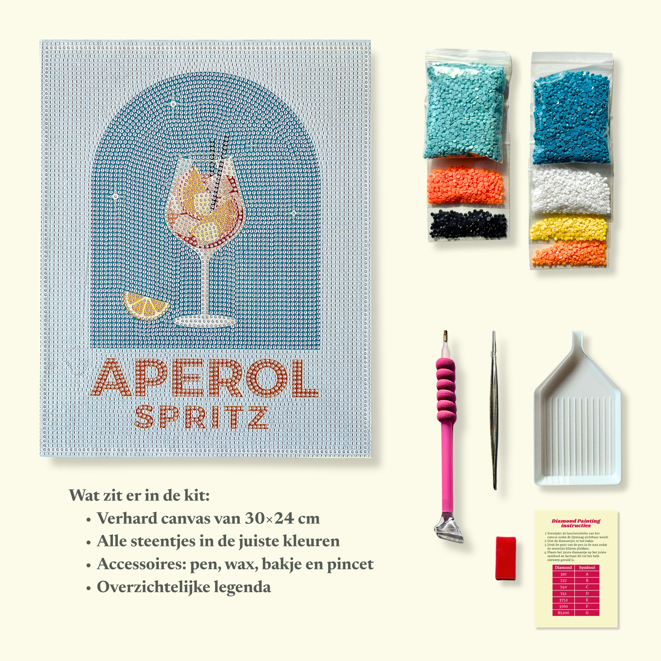 Aperol Spritz - Diamond Painting